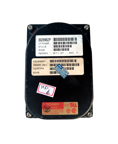 winchester hd CONNER BQ9982P CFA340R HD6